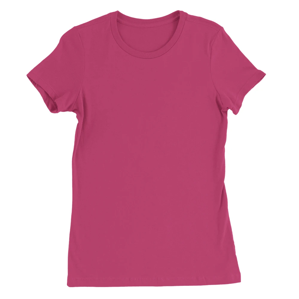 Premium Damen T-Shirt mit Rundhalsausschnitt