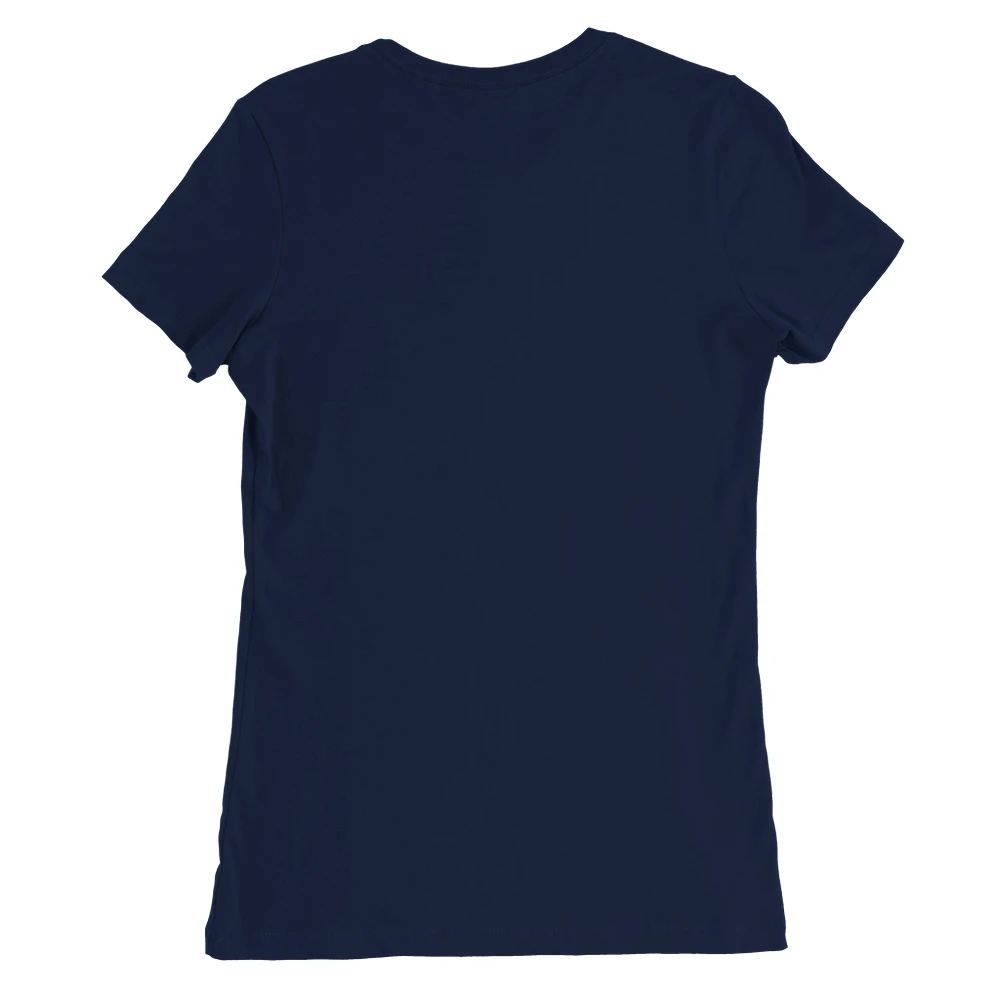 Premium Damen T-Shirt mit Rundhalsausschnitt