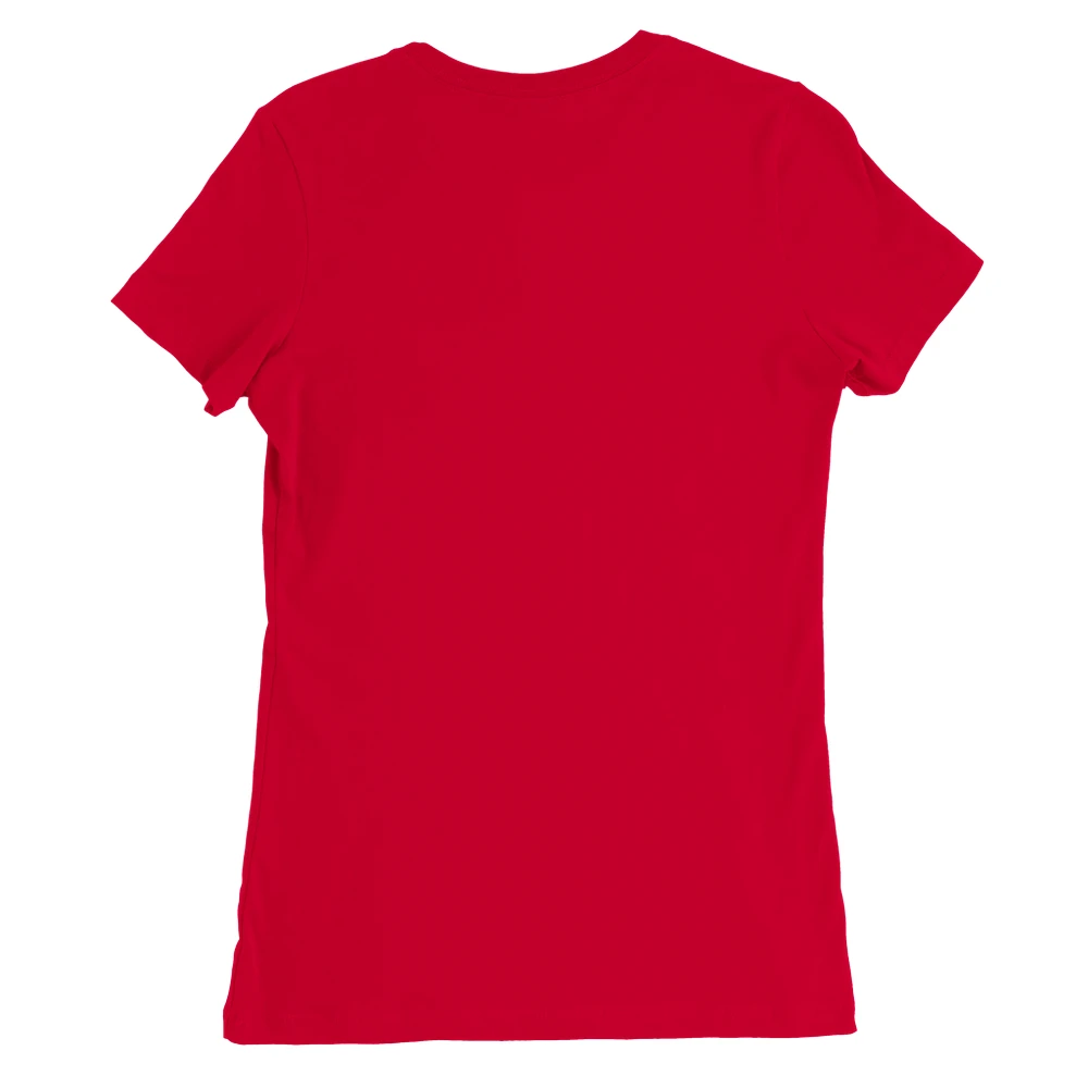 Premium Damen T-Shirt mit Rundhalsausschnitt