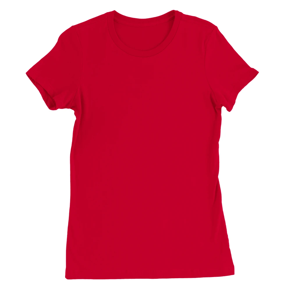 Premium Damen T-Shirt mit Rundhalsausschnitt